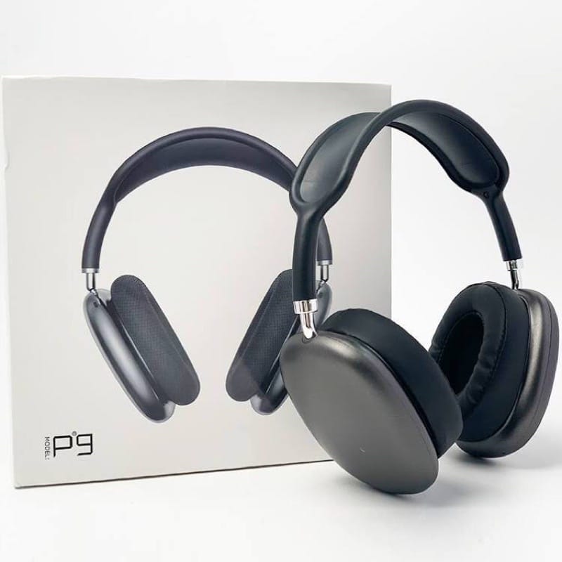 P9 Wireless Headphones | Bluetooth Over-Ear | High Bass & Clear Sound | Foldable & Portable | Noise Reduction (Random Colour)