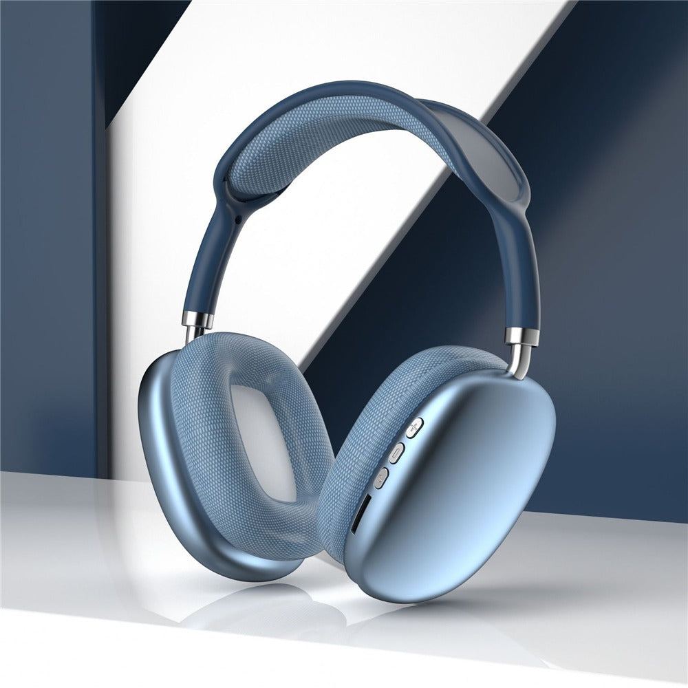 P9 Wireless Headphones | Bluetooth Over-Ear | High Bass & Clear Sound | Foldable & Portable | Noise Reduction (Random Colour)