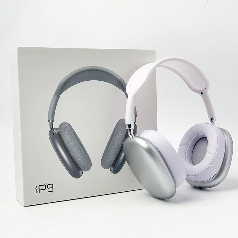 P9 Wireless Headphones | Bluetooth Over-Ear | High Bass & Clear Sound | Foldable & Portable | Noise Reduction (Random Colour)