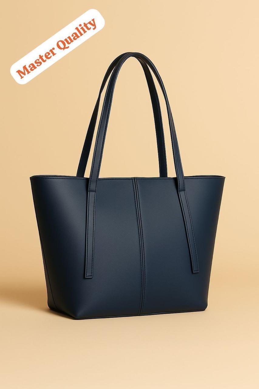 Women’s Leather Tote Bag With Zipper Pocket Master Quality Stylish And Durable Fashion Accessory