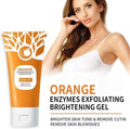 Orange Enzymes Exfoliating & Brightening Gel | Deep Cleansing Face Gel for Smooth, Glowing & Refreshed Skin (100g)