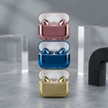 Premium AirPod Pro 2 Glossy Edition - Stylish Shining Wireless Earbuds with High-Fidelity Sound - Without Box - Random Color